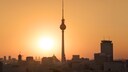 Sonnenruntergang über Berlin