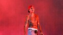 borreliose Justin Bieber: Justin Bieber beim Coachella Festival