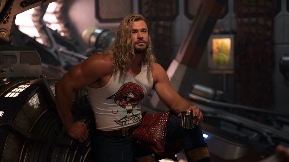 Fehler nach dem Training: Chris Hemsworth in Thor