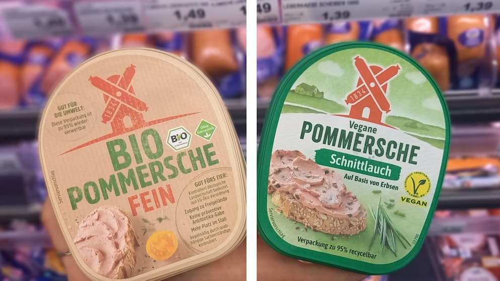 Vegane und Bio-Leberwurst