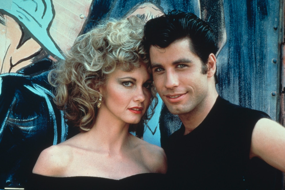 olivia newton-john brustkrebs: Olivia Newton-John und John Travolta in „Grease“