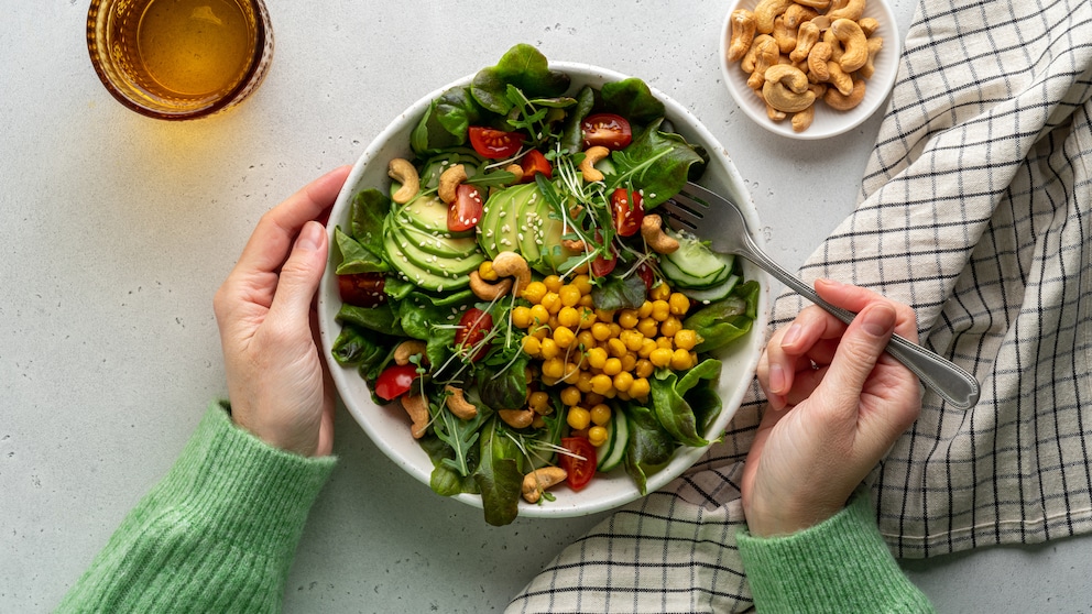 Schüssel Salat