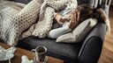 atemwegserkrankungen herbst: Kranke Frau