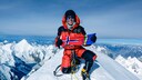Kristin Harila hier auf einem der 8000er-Gipfel, dem Gasherbrum I in Pakistan