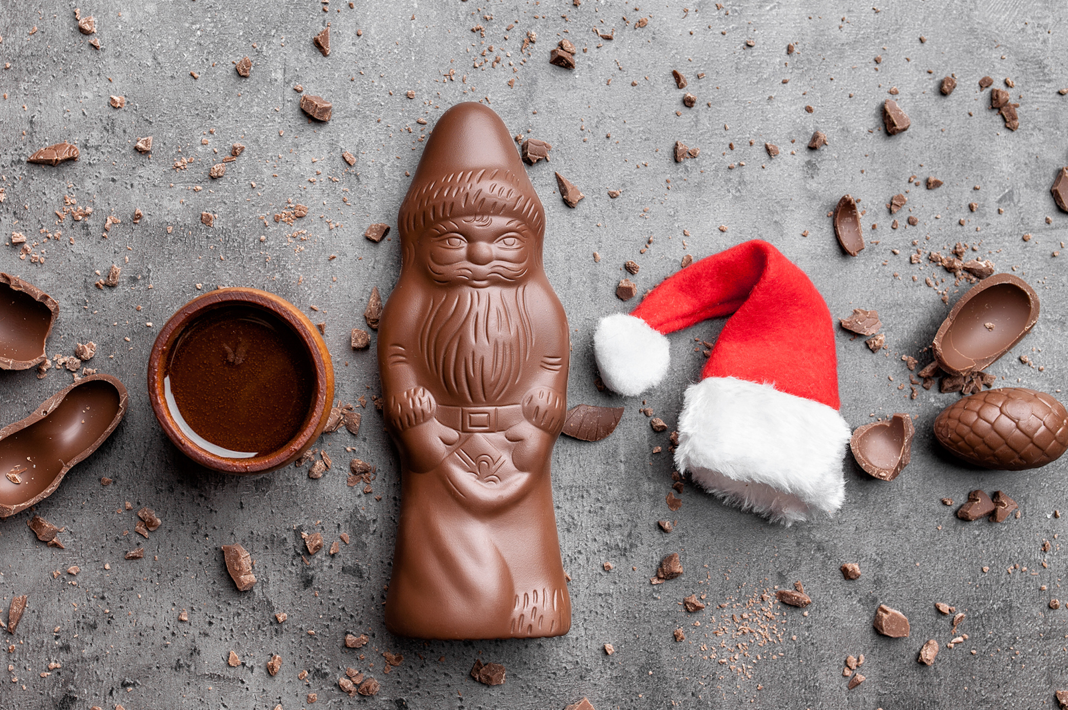 Schoko-Nikoläuse und -Weihnachtsmänner im „Ökotest“