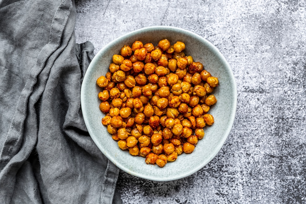 Herzhafte Knusper-Chickpeas