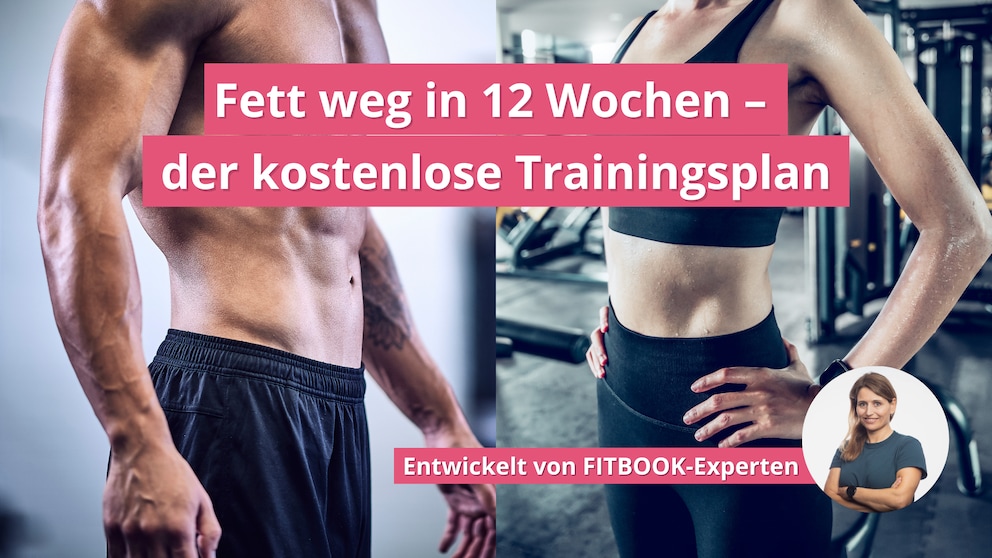 FITBOOK Trainingspläne – Fett weg in 12 Wochen