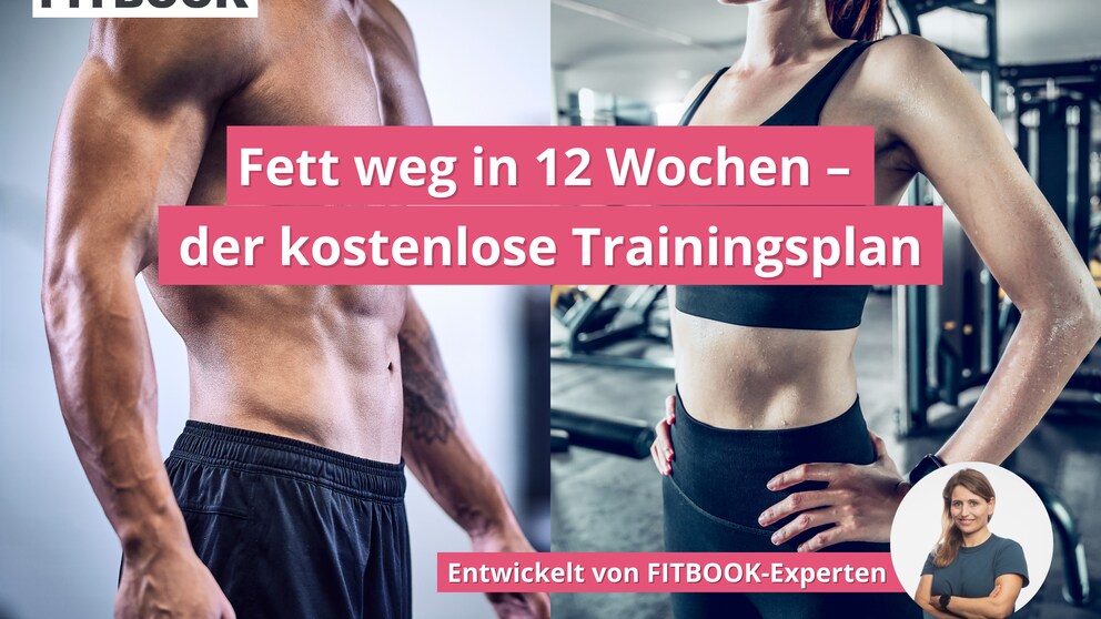 FITBOOK Trainingspläne – Fett weg in 12 Wochen