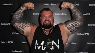 Eddie Hall Transformation: Eddie Hall in Power-Pose