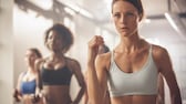 Frauen bei einem Workout im Gym