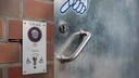 Toilette mit Euroschlüssel-Kennzeichen