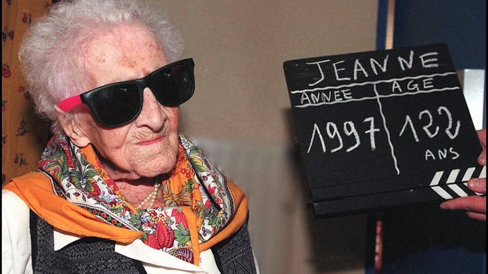 Langes Leben: Jeanne Calment starb 1997 mit 122 Jahren