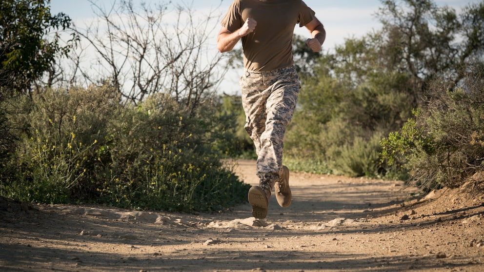 Alle Marinesoldaten der britischen Royal Navy müssen jährlich einen Fitnesstest absolvieren