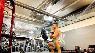 Landmine Squats