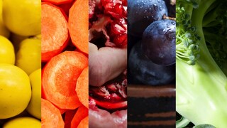 Polyphenole sind in besonders farbprächtigen Obst- und Gemüsesorten enthalten
