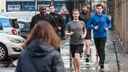 Mark Zuckerberg bei Laufen