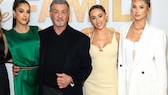 Sylvester Stallone und seine Töchter