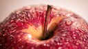 Apfel Gebrechlichkeit: roter Apfel