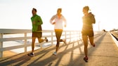 Sport Stoffwechsel: Eine Gruppe Läufer