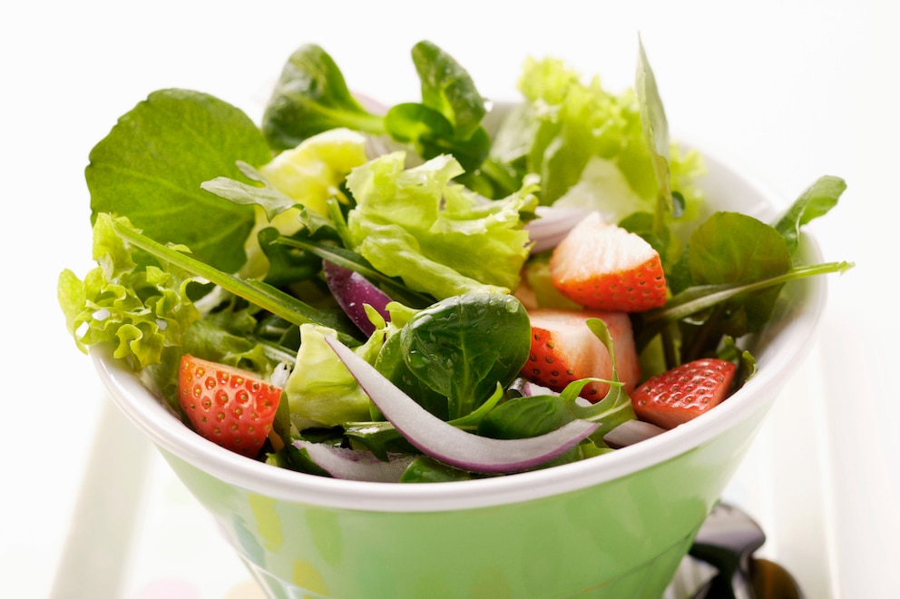 ernährungsplan fettabbau: Salat