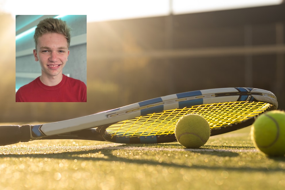 Jugendspieler berichtet, warum Tennis für ihn der beste Sport ist
