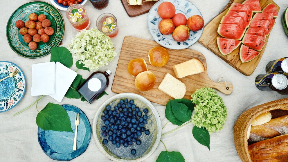 picknick rezepte: üppiges Picknick