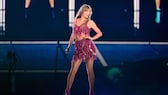 taylor swift fitness: Taylor Swift bei einem Konzert