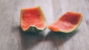 Rinde einer Wassermelone