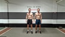 20 vs. 40 Minuten Training: Hugo und Ross Turner