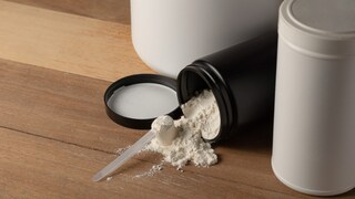 Kreatinpulver aus der Dose