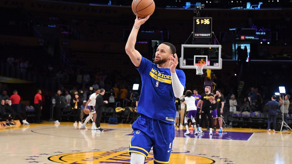 Stephen Curry hat sich wieder fit gemacht für die NBA-Saison