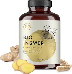 Ingwer Kapseln Bio