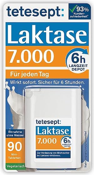 Laktasetabletten bei Laktoseunverträglichkeit