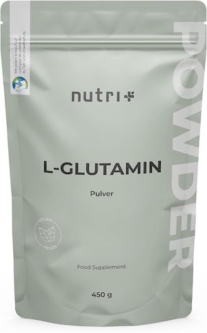 Nutri+ L Glutamin-Pulver Vegan