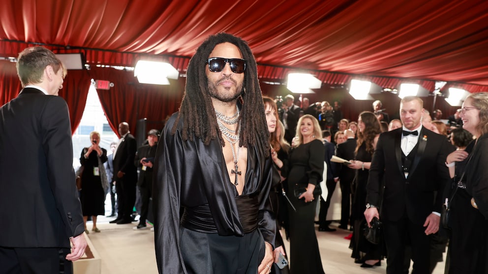 Dank guter Ernährung und fleißigem Training topfit: Lenny Kravitz