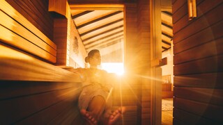 Mit Kontaktlinsen in die Sauna