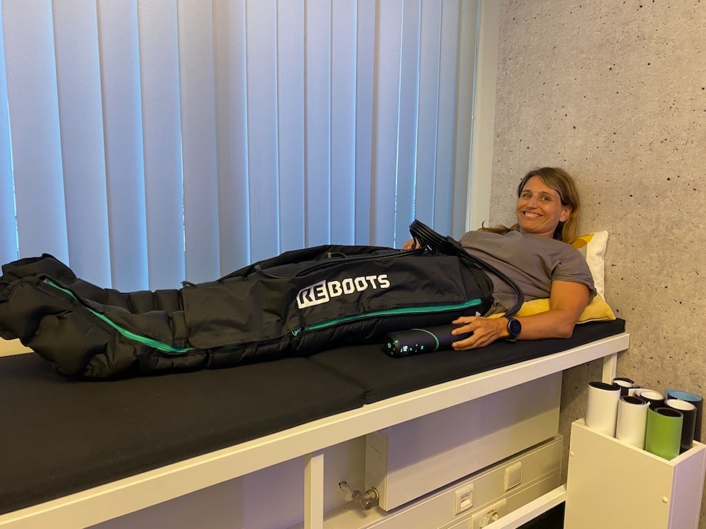 Alexandra Grauvogl during the Reboot test