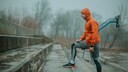 Mann beim Ountdoor-Training