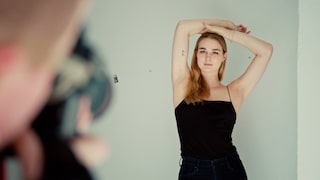 Wiebke Schwartau beim Fotoshooting