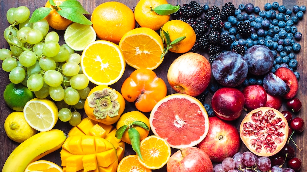 Verschiedene Obstsorten