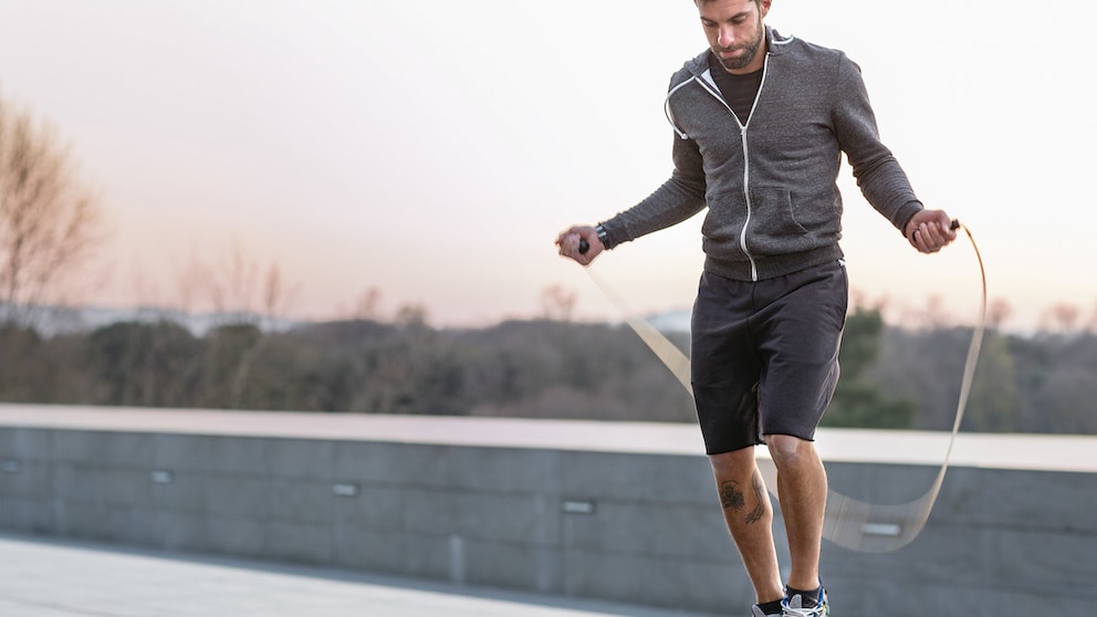 Double Unders sind eine herausfordernde Übung im Seilspringen