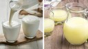Buttermilch und Molke