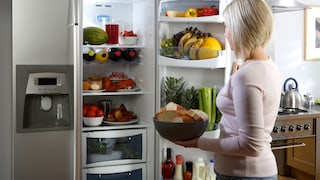 Lebensmittel nicht in Kühlschrank