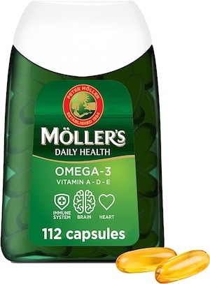 Möller’s Dobbel Immunity Omega-3-Kapseln