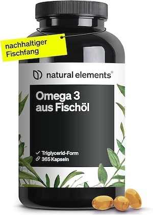 Natural Elements Omega-3-Fischöl-Kapseln