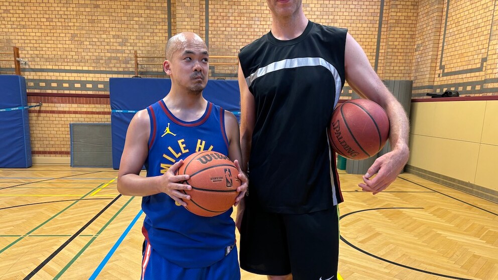 Woon-Mo Sung findet sich nicht zu klein für Basketball