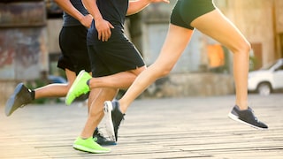 Cooper-Test: Läufer beim Joggen