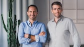 Die CEOs von „Urban Sports Club“ Moritz Kreppel (links) und Benjamin Roth (rechts)