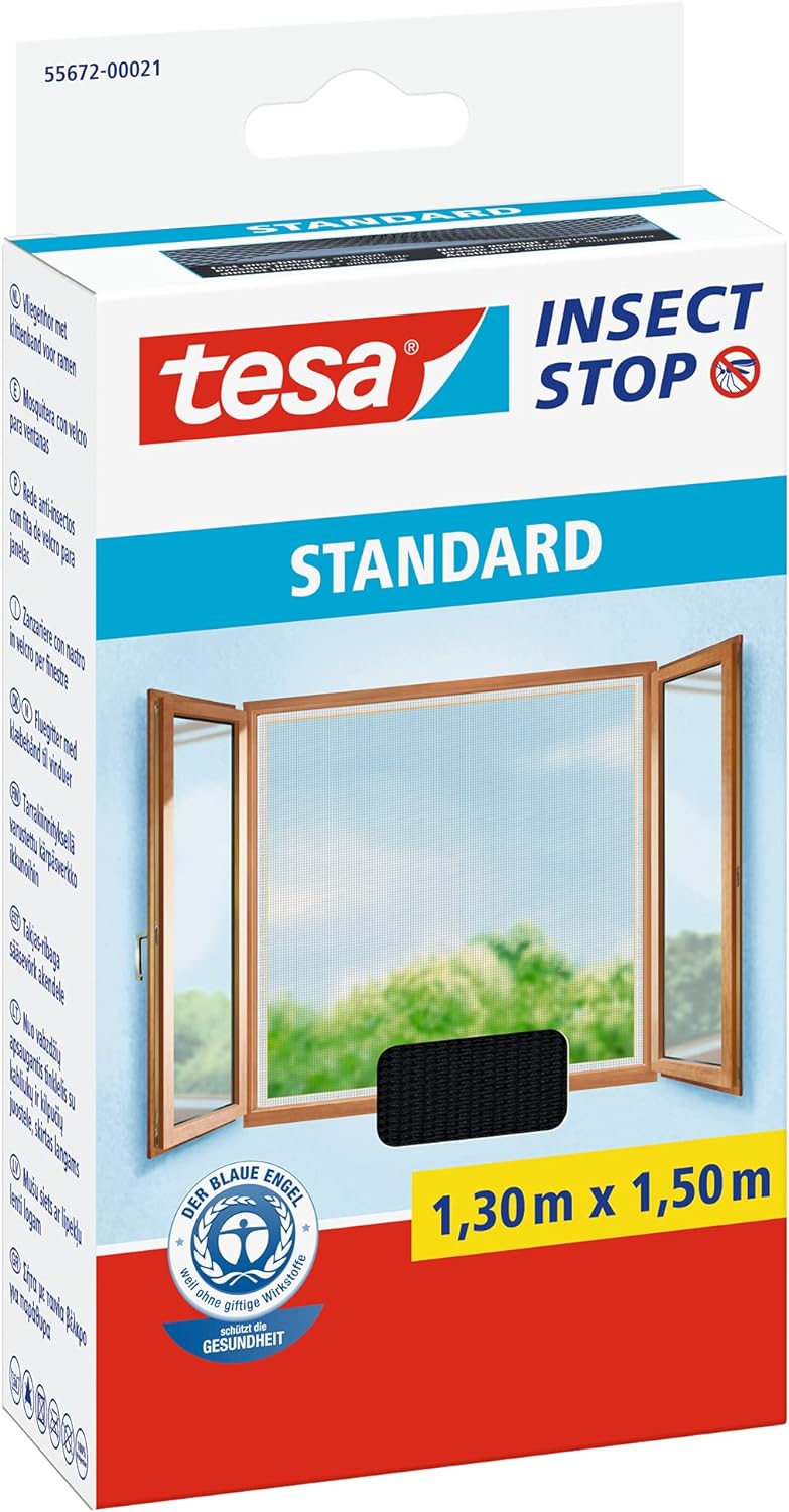 tesa Insect Stop Standard Fliegengitter für Fenster