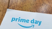 Prime Day Logo auf einem Zettel